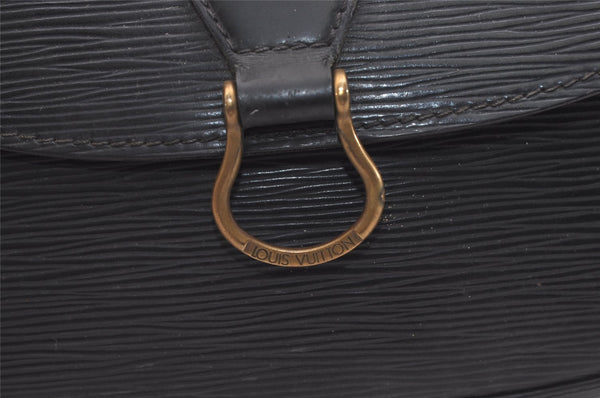 Auth Louis Vuitton Epi Saint Cloud GM Shoulder Cross Bag M52192 Black Junk 4530J