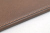 Authentic GUCCI Vintage Clutch Documents PC Case Leather Brown 4530K