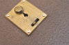 Authentic GUCCI Vintage Clutch Documents PC Case Leather Brown 4530K
