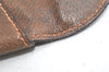 Authentic GUCCI Vintage Clutch Documents PC Case Leather Brown 4530K