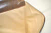 Authentic GUCCI Vintage Clutch Documents PC Case Leather Brown 4530K
