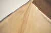 Authentic GUCCI Vintage Clutch Documents PC Case Leather Brown 4530K