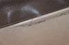 Authentic GUCCI Vintage Clutch Documents PC Case Leather Brown 4530K