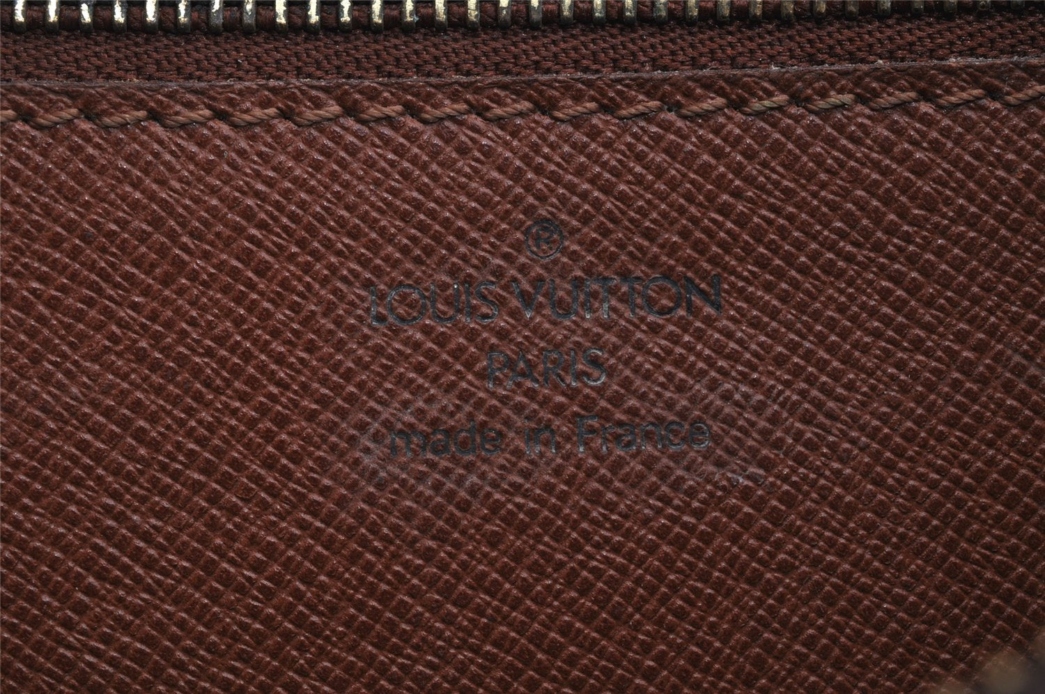 Authentic Louis Vuitton Monogram Marly Dragonne GM M51825 Clutch Hand Bag 4531I