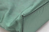 Authentic Christian Dior Maris Pearl Shoulder Hand Bag Purse Nylon Green 4531K