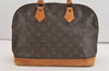 Authentic Louis Vuitton Monogram Alma Hand Bag Purse M51130 LV 4532J