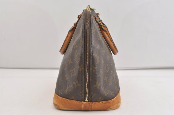 Authentic Louis Vuitton Monogram Alma Hand Bag Purse M51130 LV 4532J
