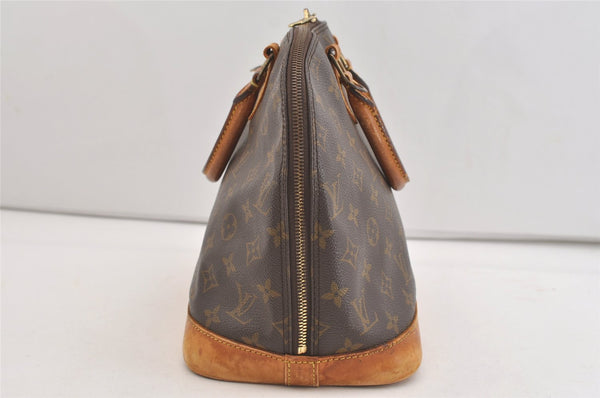 Authentic Louis Vuitton Monogram Alma Hand Bag Purse M51130 LV 4532J