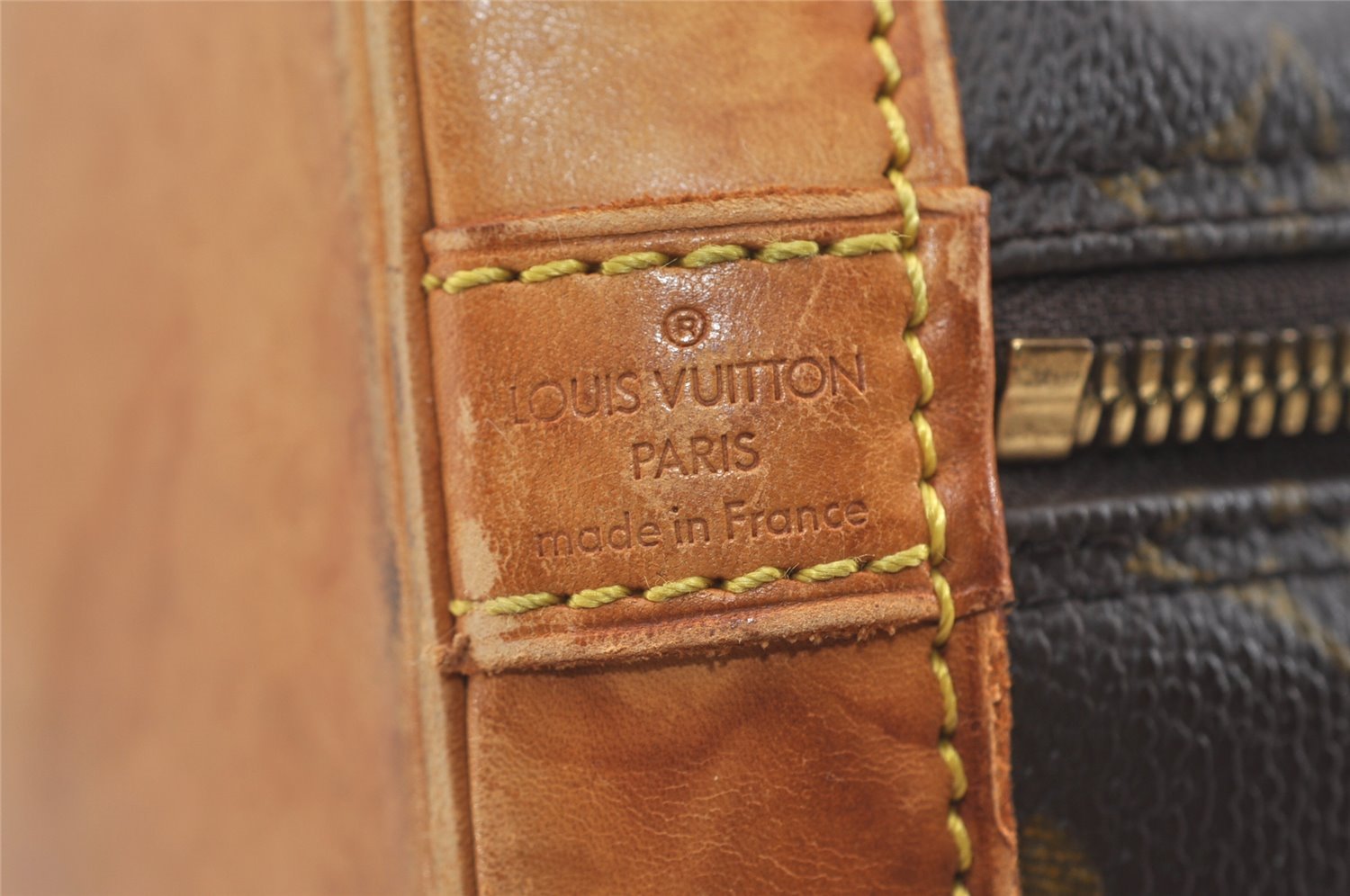 Authentic Louis Vuitton Monogram Alma Hand Bag Purse M51130 LV 4532J