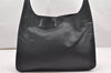 Authentic GUCCI Vintage Shoulder Hand Bag Leather 0013192 Black 4532K