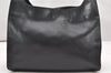 Authentic GUCCI Vintage Shoulder Hand Bag Leather 0013192 Black 4532K