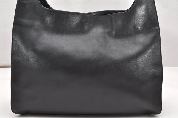 Authentic GUCCI Vintage Shoulder Hand Bag Leather 0013192 Black 4532K