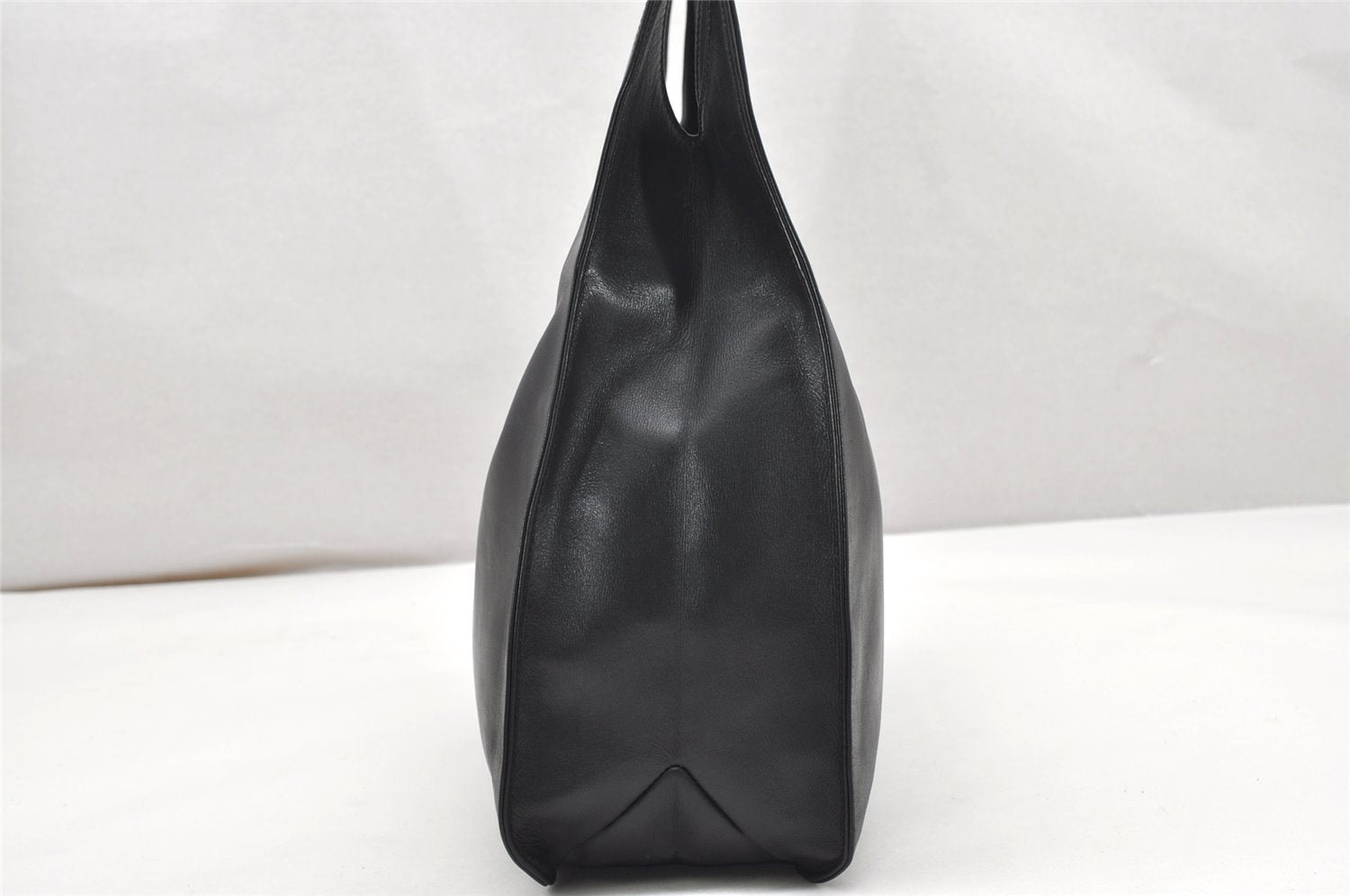 Authentic GUCCI Vintage Shoulder Hand Bag Leather 0013192 Black 4532K