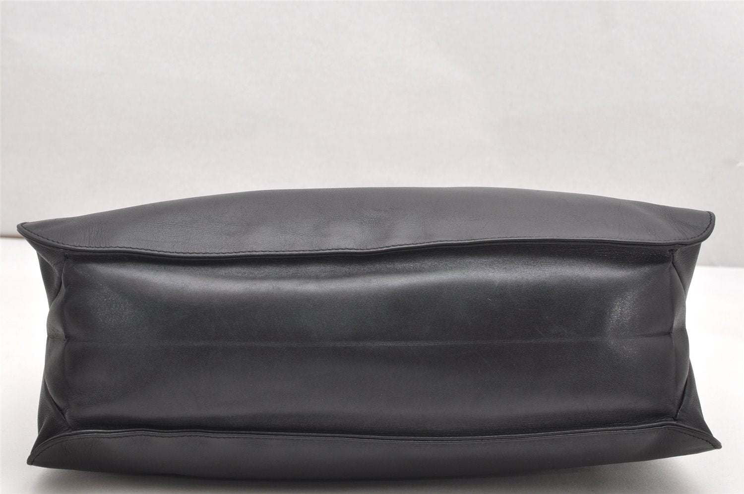 Authentic GUCCI Vintage Shoulder Hand Bag Leather 0013192 Black 4532K