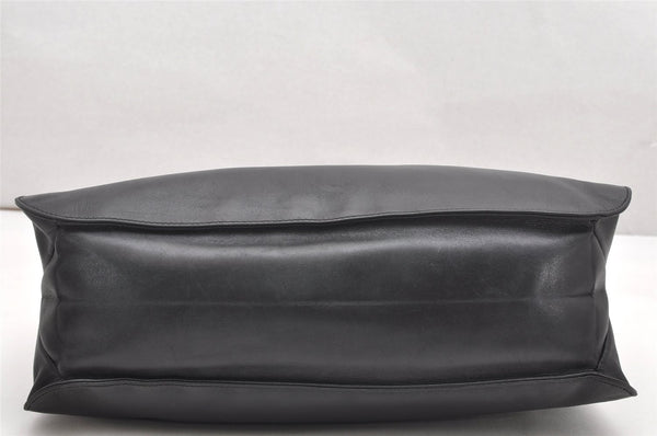 Authentic GUCCI Vintage Shoulder Hand Bag Leather 0013192 Black 4532K