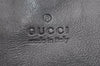 Authentic GUCCI Vintage Shoulder Hand Bag Leather 0013192 Black 4532K