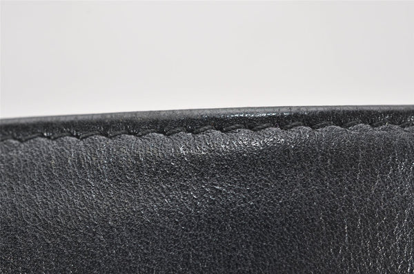 Authentic GUCCI Vintage Shoulder Hand Bag Leather 0013192 Black 4532K