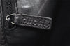 Authentic GUCCI Vintage Shoulder Hand Bag Leather 0013192 Black 4532K