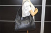 Authentic GUCCI Vintage Shoulder Hand Bag Leather 0013192 Black 4532K