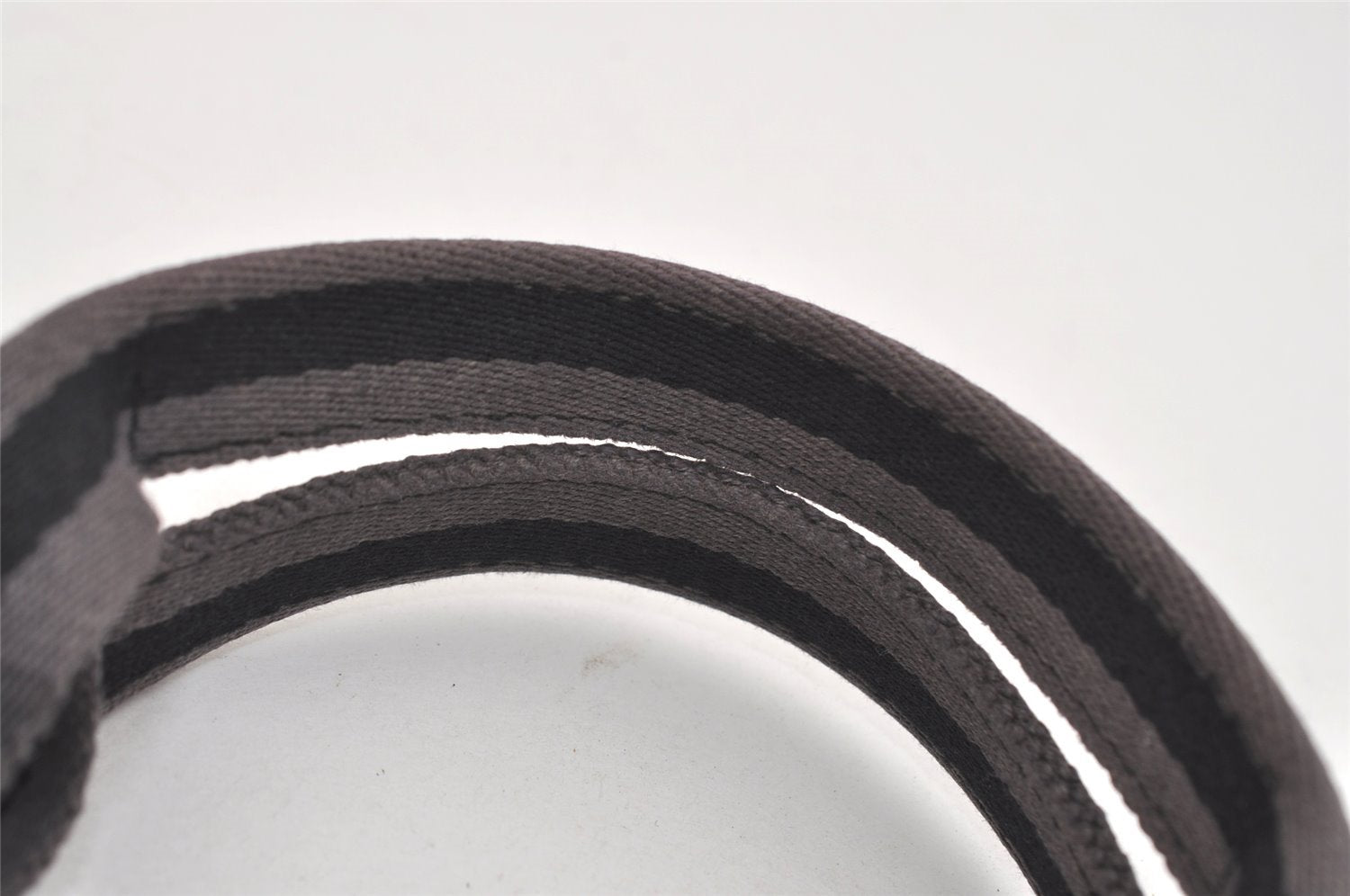 Authentic HERMES Fourre Tout MM Vintage Hand Tote Bag Canvas Black 4533J