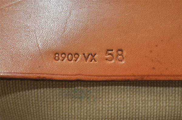 Authentic Louis Vuitton Monogram Sirius 55 Travel Boston Bag 2compartments 4535I