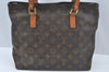 Authentic Louis Vuitton Monogram Cabas Piano Shoulder Tote Bag M51148 LV 4535J
