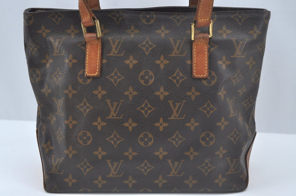 Authentic Louis Vuitton Monogram Cabas Piano Shoulder Tote Bag M51148 LV 4535J