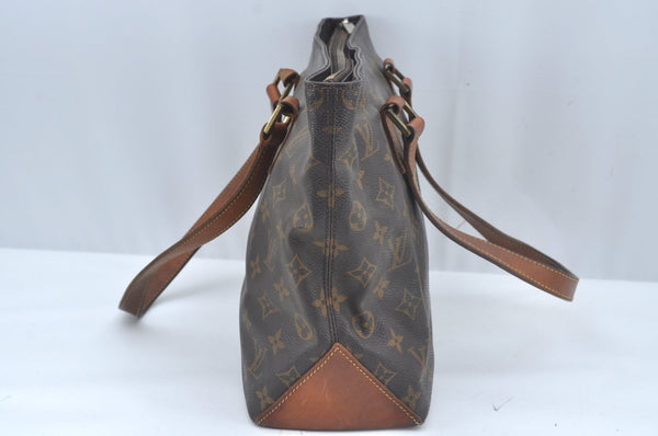 Authentic Louis Vuitton Monogram Cabas Piano Shoulder Tote Bag M51148 LV 4535J