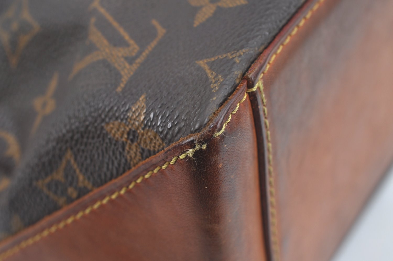 Authentic Louis Vuitton Monogram Cabas Piano Shoulder Tote Bag M51148 LV 4535J