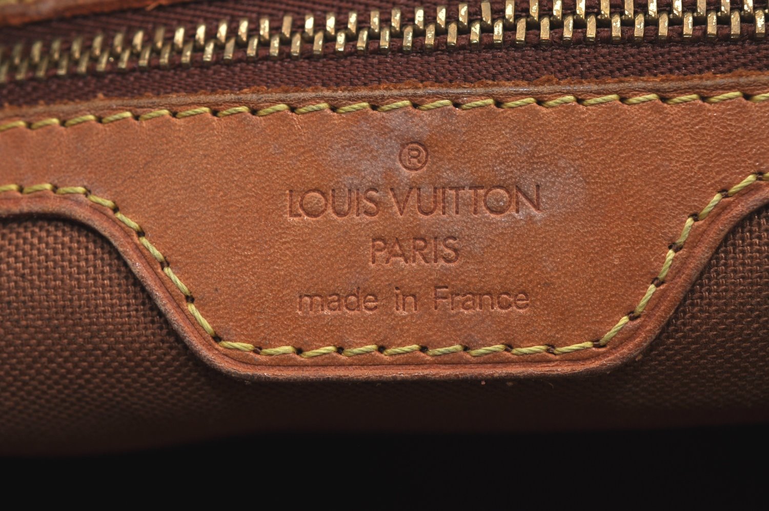 Authentic Louis Vuitton Monogram Cabas Piano Shoulder Tote Bag M51148 LV 4535J
