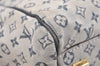 Authentic Louis Vuitton Monogram Mini Josephine GM Hand Bag Blue M92211 LV 4535K