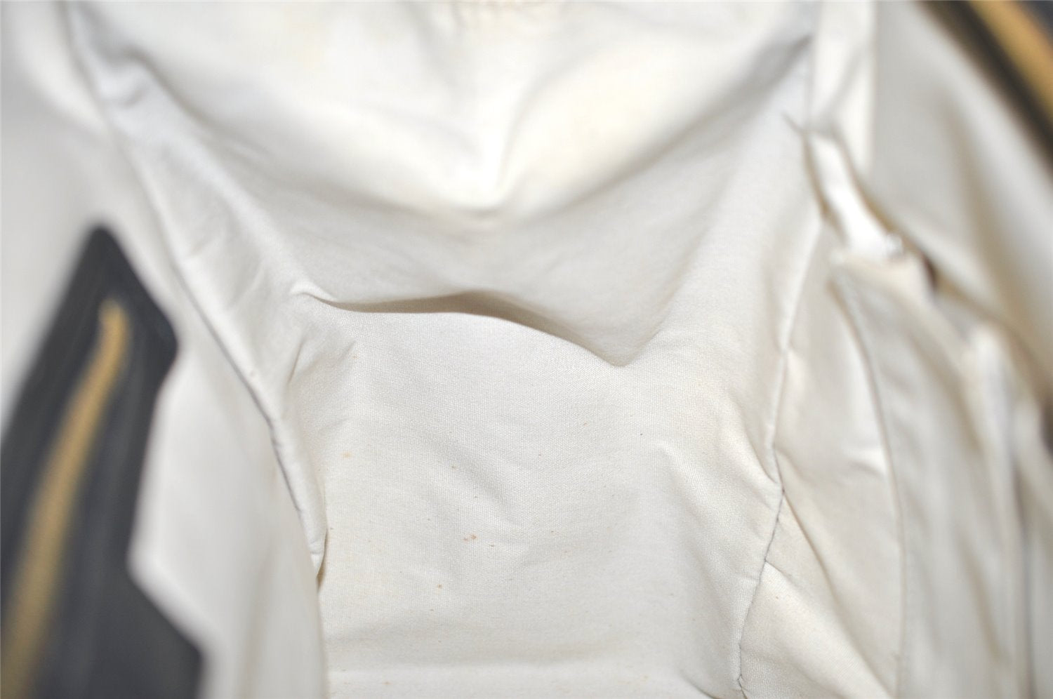 Authentic Louis Vuitton Monogram Mini Josephine GM Hand Bag Blue M92211 LV 4535K