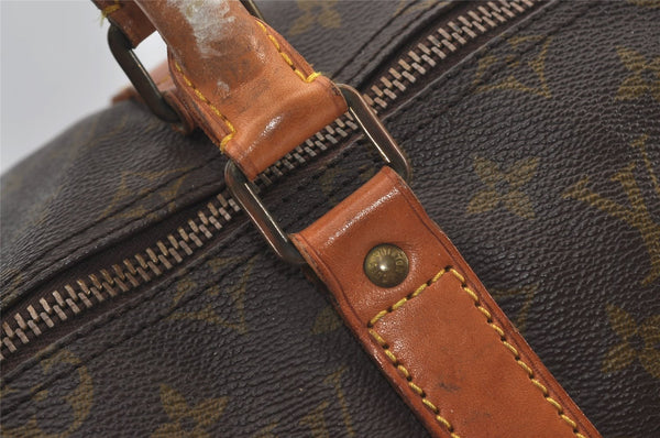 Authentic Louis Vuitton Monogram Keepall 50 Travel Boston Bag Old Model LV 4536I