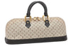 Auth Louis Vuitton Monogram Mini Alma Ron Hand Bag Khaki Beige M92206 LV 4536K