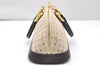 Auth Louis Vuitton Monogram Mini Alma Ron Hand Bag Khaki Beige M92206 LV 4536K
