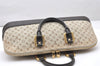 Auth Louis Vuitton Monogram Mini Alma Ron Hand Bag Khaki Beige M92206 LV 4536K