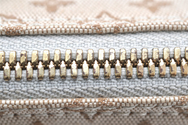 Auth Louis Vuitton Monogram Mini Alma Ron Hand Bag Khaki Beige M92206 LV 4536K