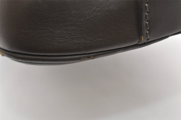 Auth Louis Vuitton Monogram Mini Alma Ron Hand Bag Khaki Beige M92206 LV 4536K