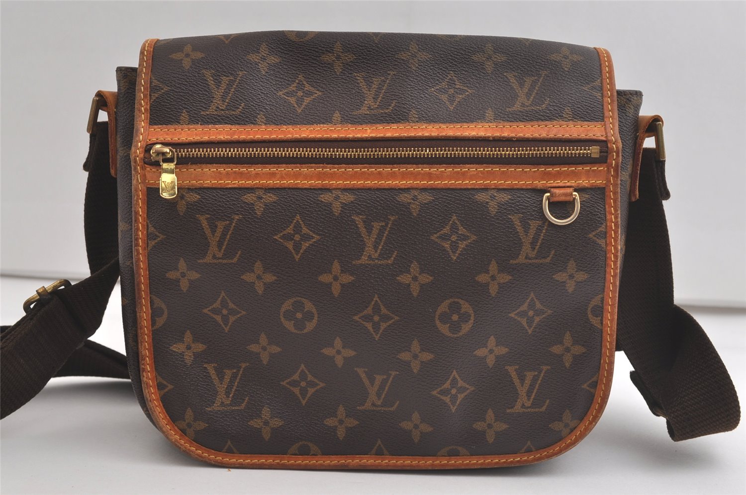 Auth Louis Vuitton Monogram Messenger Bosphore PM Shoulder Bag M40106 LV 4537K