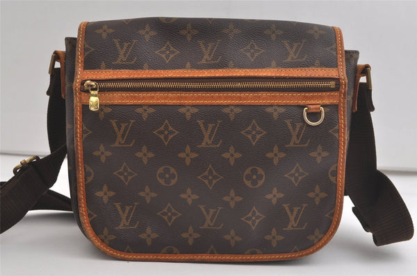 Auth Louis Vuitton Monogram Messenger Bosphore PM Shoulder Bag M40106 LV 4537K