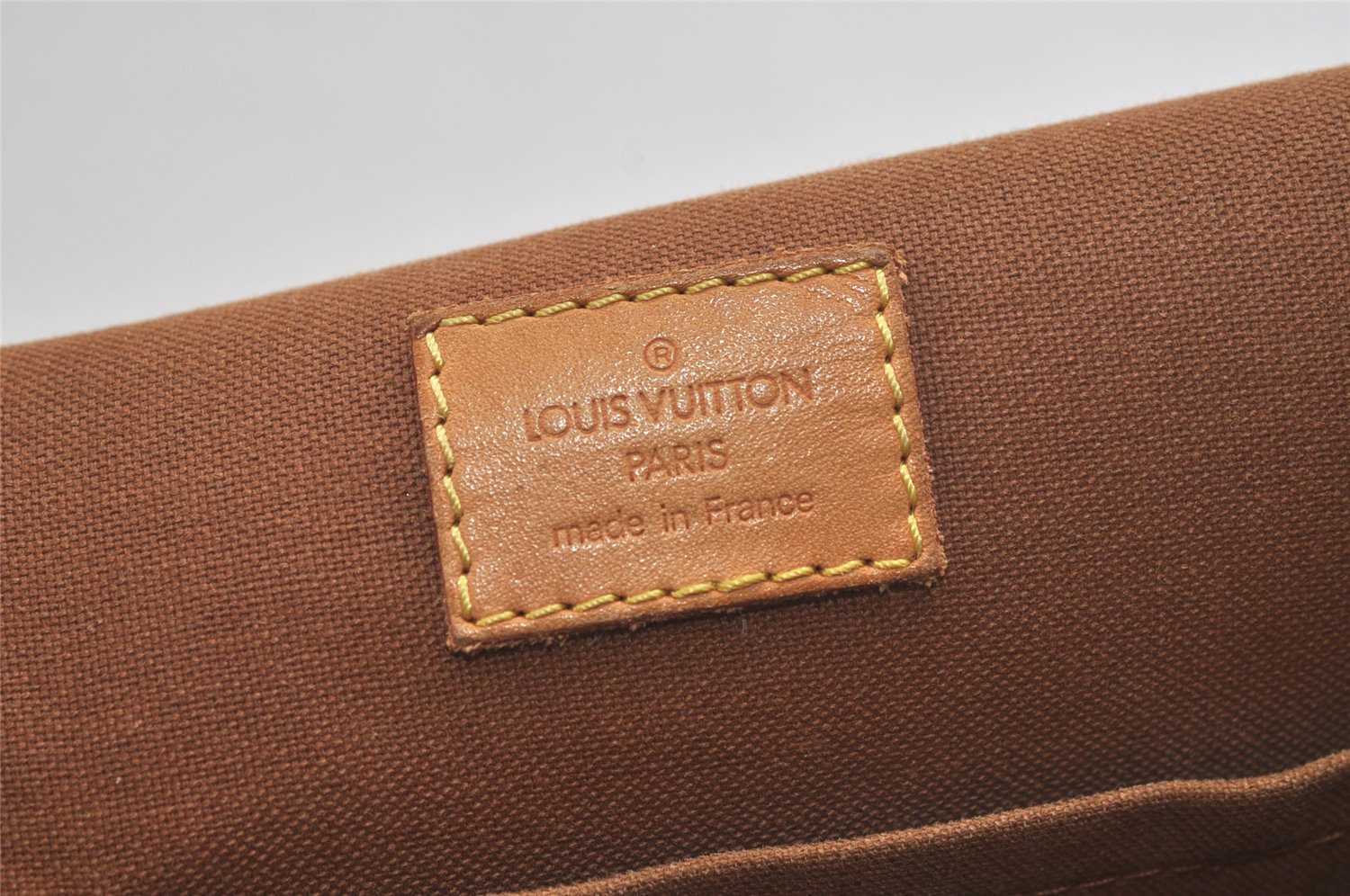 Auth Louis Vuitton Monogram Messenger Bosphore PM Shoulder Bag M40106 LV 4537K