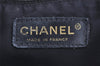 Authentic CHANEL New Travel Line Shoulder Tote Bag Nylon Leather Black 4538J