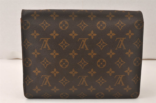 Authentic Louis Vuitton Monogram Monceau 2Way Hand Bag M51187 Junk 4538K