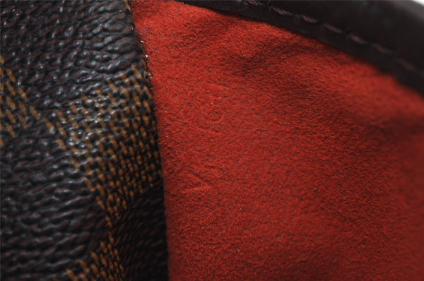 Authentic Louis Vuitton Damier Ipanema PM Shoulder Cross Bag N51294 LV 4539I