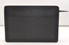 Authentic Louis Vuitton Epi Pochette Homme Clutch Hand Bag Black M52522 LV 4539J