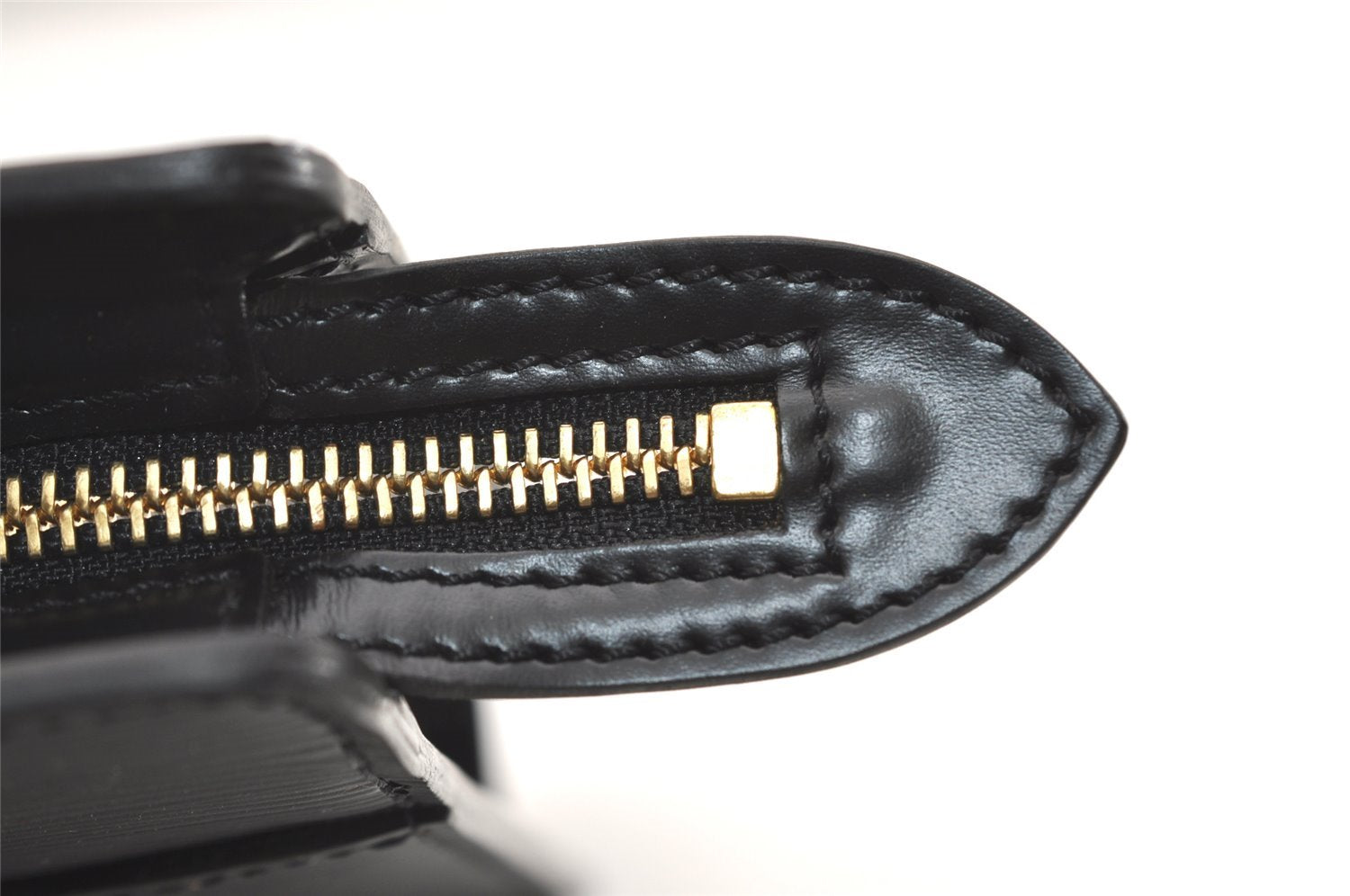 Authentic Louis Vuitton Epi Pochette Homme Clutch Hand Bag Black M52522 LV 4539J