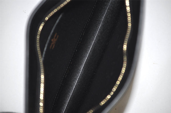 Authentic Louis Vuitton Epi Pochette Homme Clutch Hand Bag Black M52522 LV 4539J