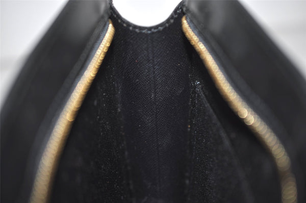 Authentic Louis Vuitton Epi Pochette Homme Clutch Hand Bag Black M52522 LV 4539J