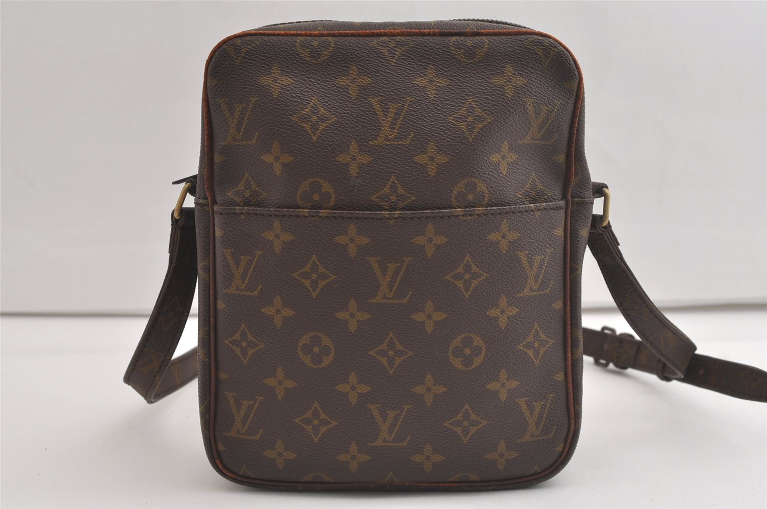 Auth Louis Vuitton Monogram Petit Marceau Shoulder Cross Bag Old Model LV 4539K