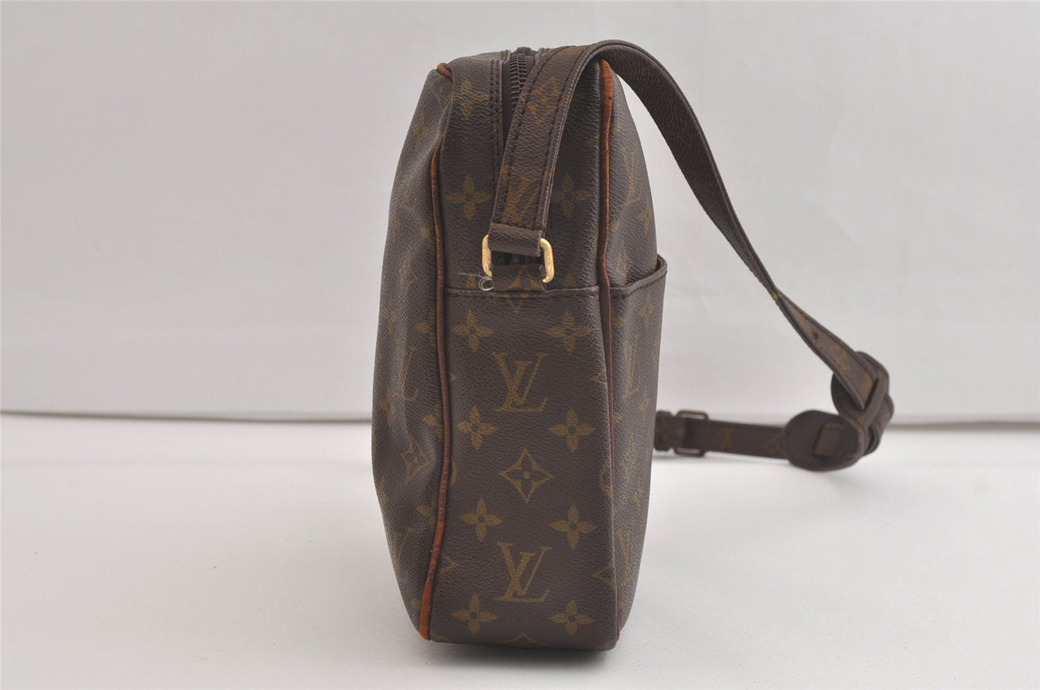 Auth Louis Vuitton Monogram Petit Marceau Shoulder Cross Bag Old Model LV 4539K